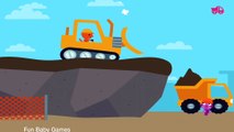 Play & Learn Building Kids Game - Play with Truck & Excavator - Sago Mini Trucks and Diggers