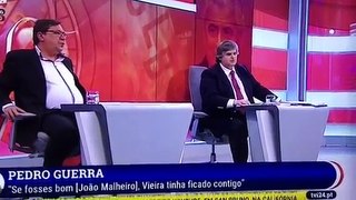João Malheiro abandona programa por comentários de Pedro Guerra