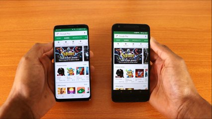 Nexus 5X Android 8.1 Vs Galaxy S9 Speed Test