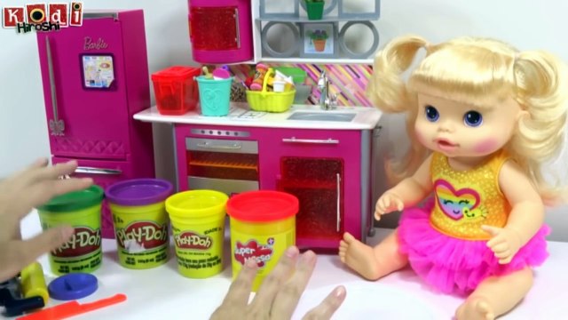 RATATOUILLE DE MASSINHA PLAY DOH PARA BONECA BABY ALIVE COMO FAZER COMIDINHAS