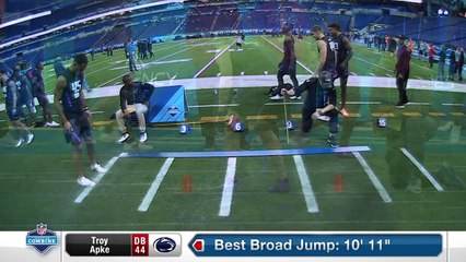 Penn State DB Troy Apke's full 2018 NFL Scouting Combine workout