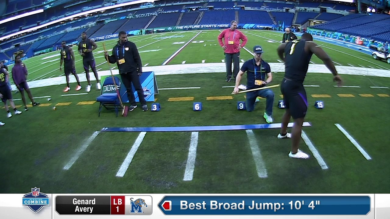 Memphis linebacker Genard Avery's full 2018 NFL Scouting Combine workout