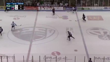 ECHL Florida Everblades 2 at South Carolina Stingrays 1