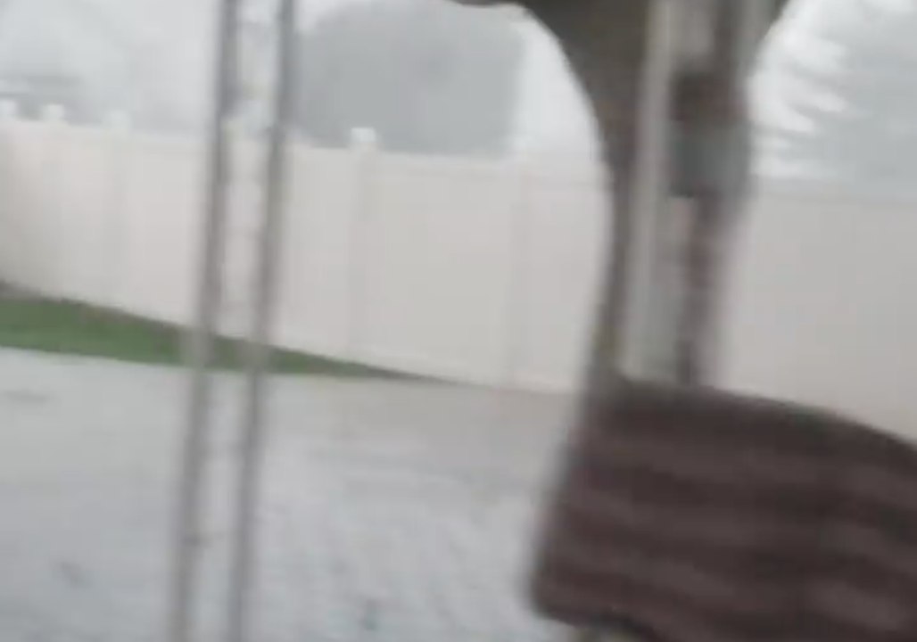 Strong Wind, Heavy Rain Batter Homes Across Xenia During Tornado-Warned Storm