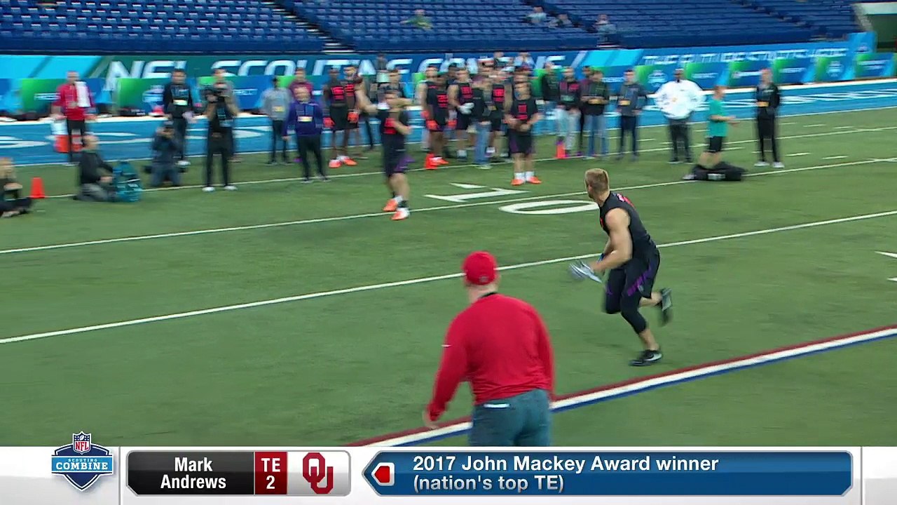Michael Gesicki's full 2018 NFL Scouting Combine workout