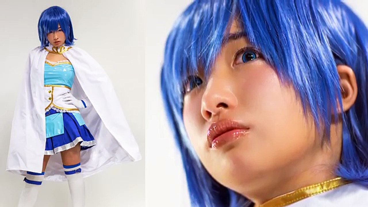 Sayaka COSPLAY MAKEUP TUTORIAL By Japanese Kawaii Model Hikari Shiina｜MADOKA☆MAGICA
