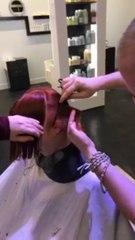 Short Bob haircut tutorial - How to Cut a Curly Bob