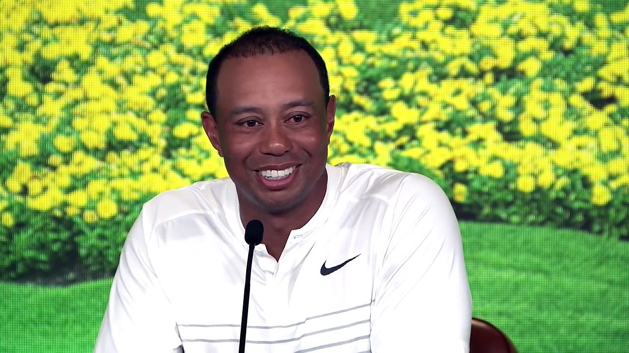 Tiger Woods - Tuesday Press Conference in 2018 The Master