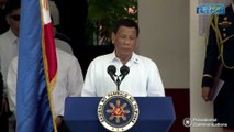 President Rodrigo Duterte claimed that he loses three to four policemen a day in a March 21 speech before 108 new graduates of the Philippine National Police Academy Class of 2018