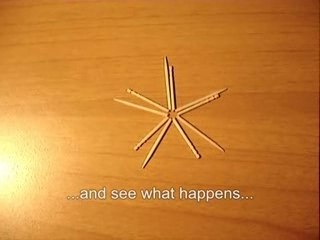 5 Toothpick And A Star