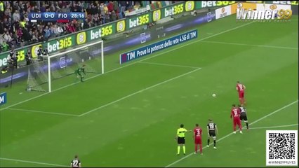 คลิปไฮไลท์เซเรีย อา อูดิเนเซ่ 0-2 ฟิออเรนติน่า Udinese 0-2 Fiorentina
