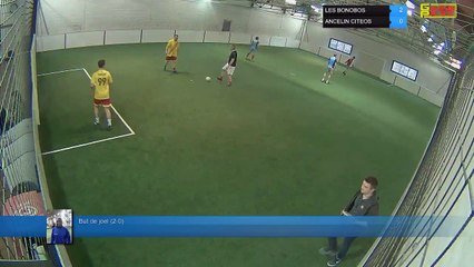 But de joel (2-0) - LES BONOBOS Vs ANCELIN CITEOS - 03/04/18 19:00 - LIGUE 1 - Poitiers Game Parc