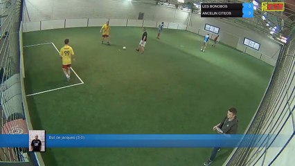 But de jacques (3-0) - LES BONOBOS Vs ANCELIN CITEOS - 03/04/18 19:00 - LIGUE 1 - Poitiers Game Parc