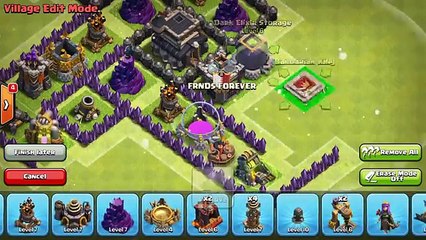 Download Video: Clash of Clans - Town Hall 8 Defense (CoC TH8) BEST Trophy Base Layout Defense Strategy