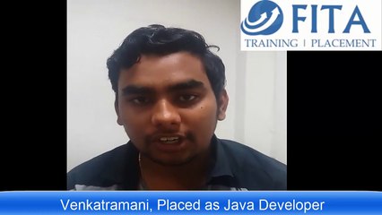 Java Certification at FITA Reviewed by Venkatramani
