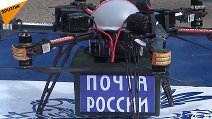 1er drone postal en Russie : il s'écrase dans un mur direct !