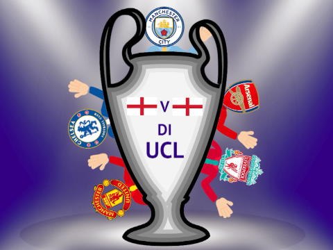 Inggris v Inggris Di Liga Champions