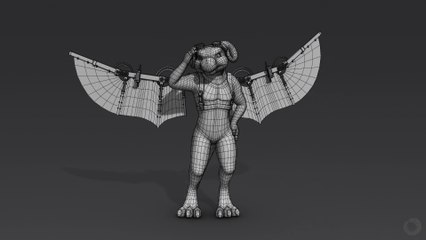 Nox Walpurgis - wireframe Turntable - 1080 HD