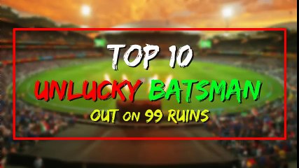 #10 Unlucky Batsman OUT on 99 Runs _ Cricket Latest