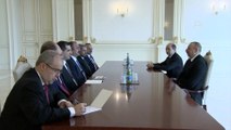 Adalet Bakanı Gül, Azerbaycan Cumhurbaşkanı Aliyev ile görüştü - BAKÜ