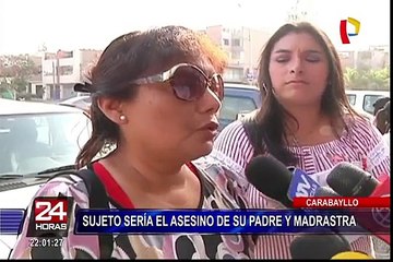 Carabayllo: capturan a hijo acusado de torturar y asesinar a su padre