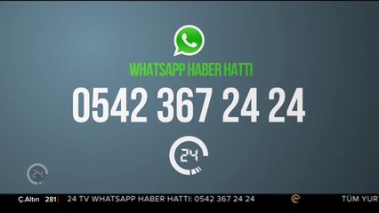 24 TV Whatsapp haber hattı