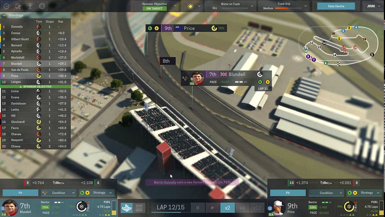 Motorsport Manager (89 database) - season 1 race 6