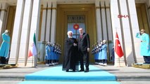 İran Cumhurbaşkanı Hasan Ruhani Beştepe'de