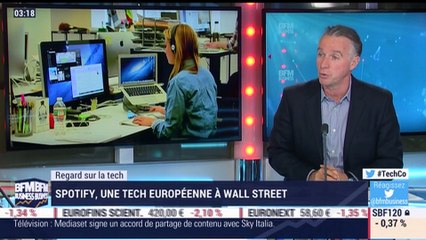 Regard sur la Tech: Spotify, une tech européenne à Wall Street – 03/04