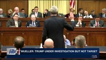 i24NEWS DESK | Mueller: Trump under investigation but not target  | Wednesday, April 4th 2018