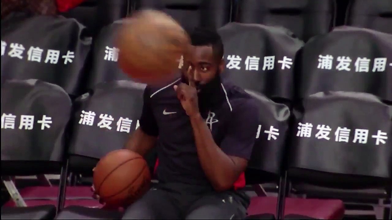 James Harden avait envie de danser