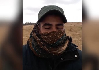 Palestinian Soccer Player Films Moment He is Shot in Legs at Protest