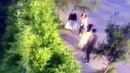 Güpegündüz kapkaç güvenlik kamerasında