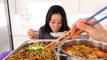 KOREAN BLACK BEAN NOODLES + SPICY SEAFOOD SOUP MUKBANG | STORYTIME | EATING SHOW