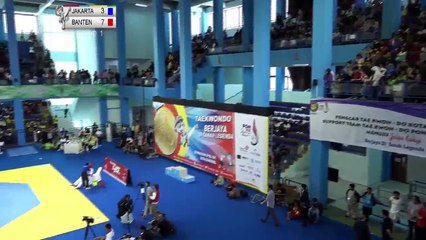 PON 2018 - TAEKWONDO - JAKARTA vs  BANTEN