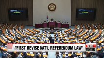 South Korea's Blue House urges parliament to revise National Referendum Act