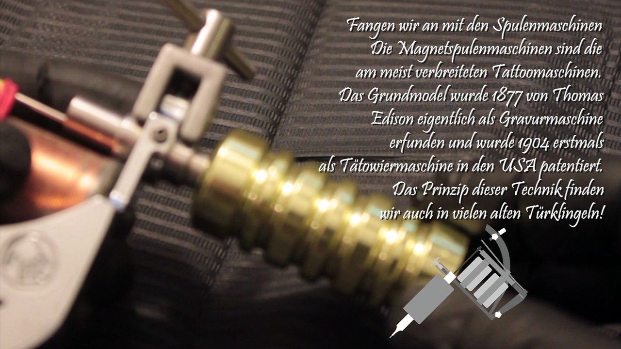 Tattoomaschine Rotor oder Spule