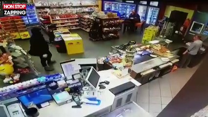 Un braqueur se retrouve face à une caissière trop occupée pour avoir peur ! (vidéo)