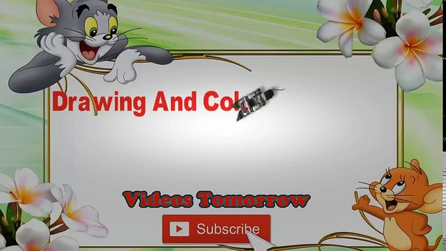 Draw and color videos for kids How to Draw Hearts - a crab for Baby| Drawings and Coloring Book f | Educational child channel