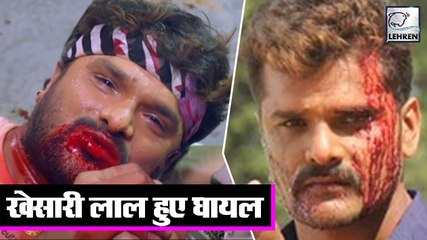 दबंग सरकार 'के  सेट पर हुआ बड़ा हादसा ,घायल हुए खेसारी लाल  | Khesari Lal Yadav