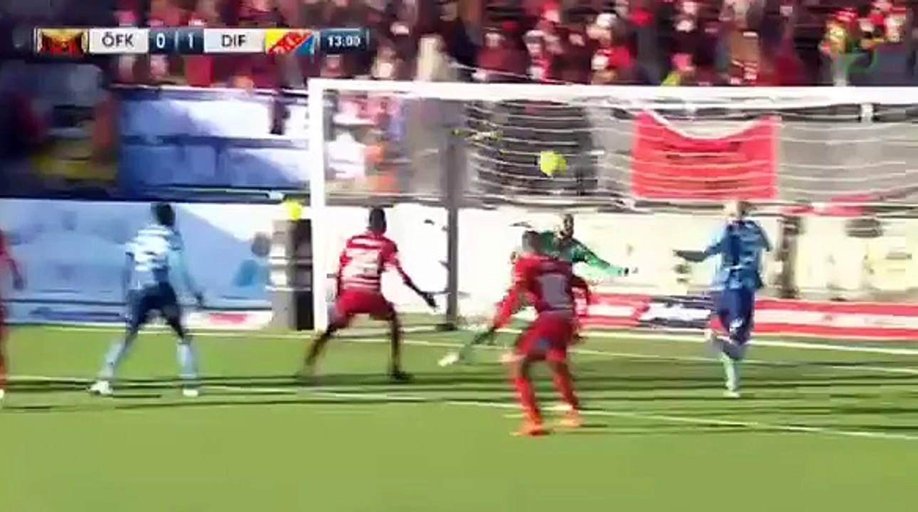 Ostersunds 0:1 Djurgardens ( Sweden. Allsvenskan. 1 April 2018)