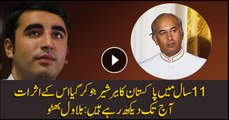 Zulfiqar Ali Bhutto first raised the slogan of 'Democracy', says Bilawal Bhutto