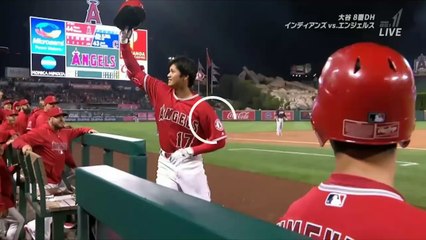 大谷翔平　メジャー初ホームラン！！　サイレントトリートメントも☆