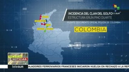 Colombia: incidencia del Clan del Golfo