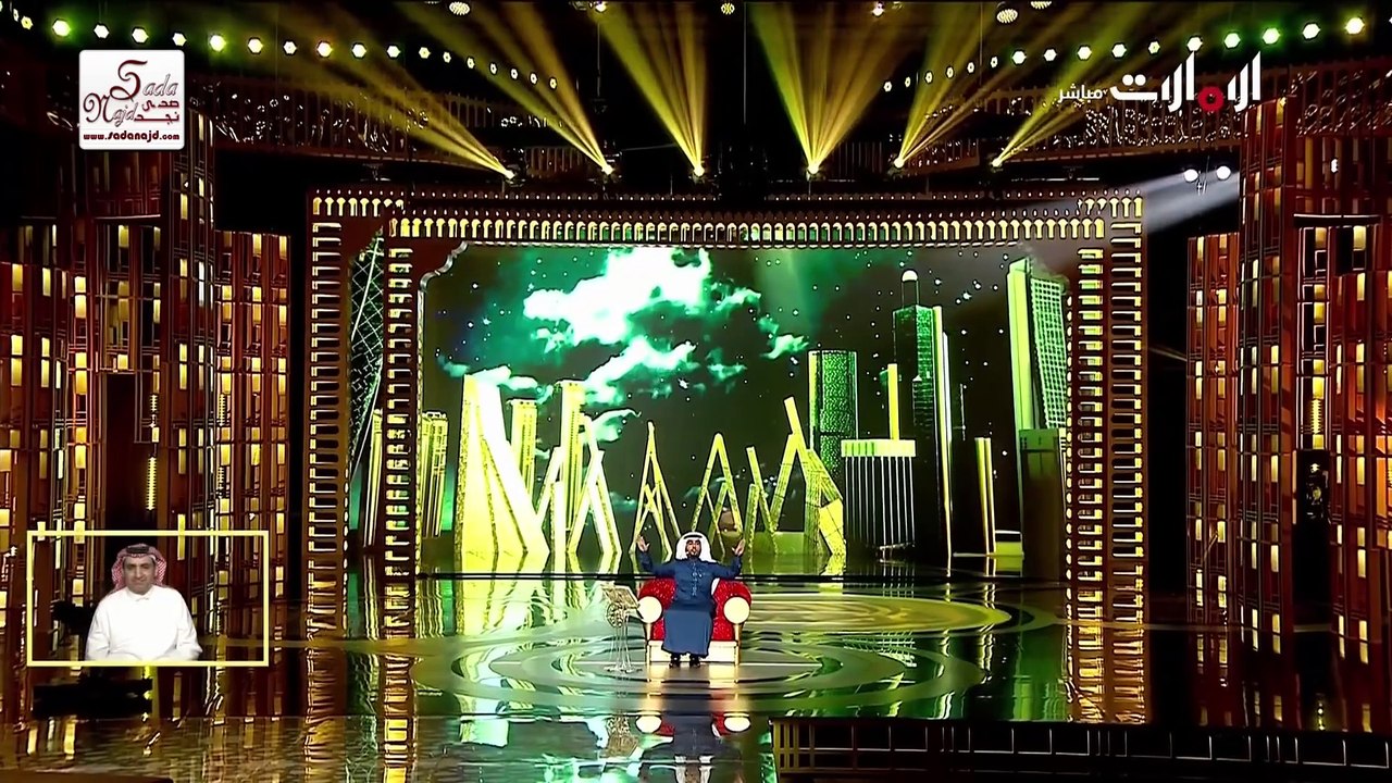 الشاعر صالح الهقيش الصخري الأمسية الثانية عشرة شاعر المليون الموسم الثامن