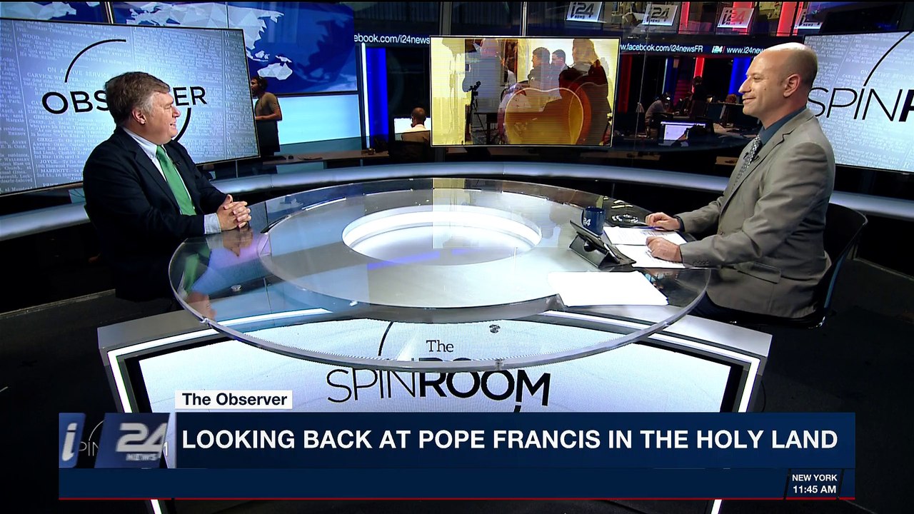 THE SPIN ROOM | Looking back at Pope Francis in the Holy Land | Wednesday, April 4th 2018