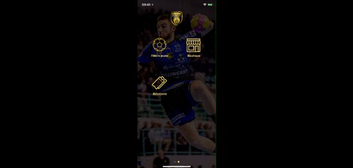 Démo Appli mobile USDK rubrique filière jeune