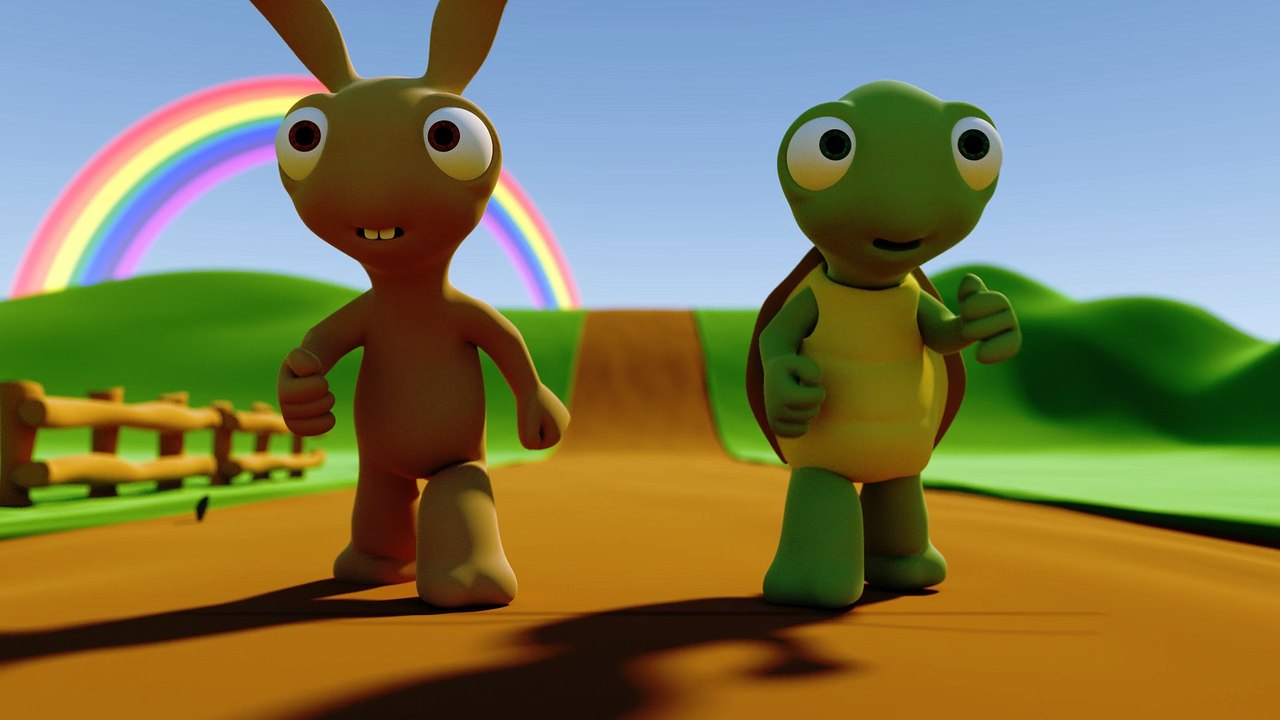 Tortoise and Hare - Gaplumba ile Davşan - 3D CARTOON
