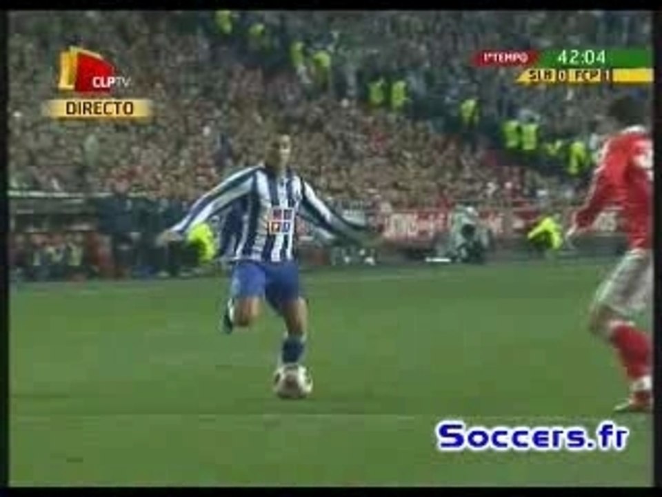BWIN-LIGA Benfica-Porto:0-1 Ricardo Quaresma