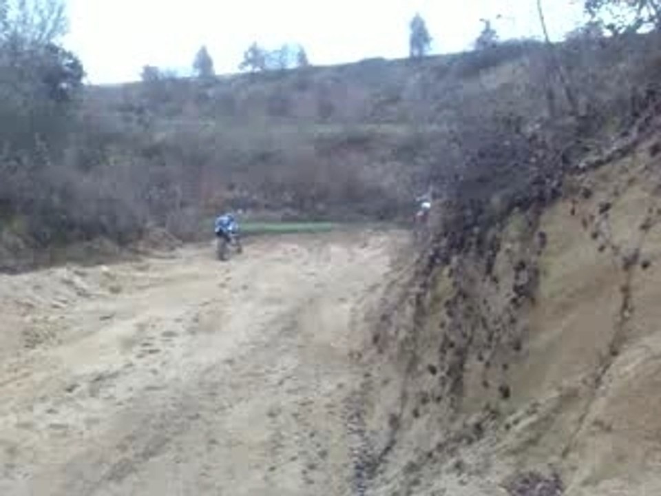 enduro lourd le derrière